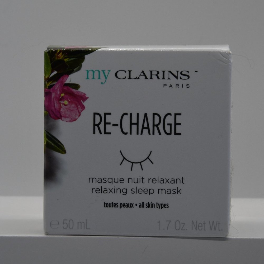 My Clarins Re_Charge Sleep Mask 1.7 oz NIB